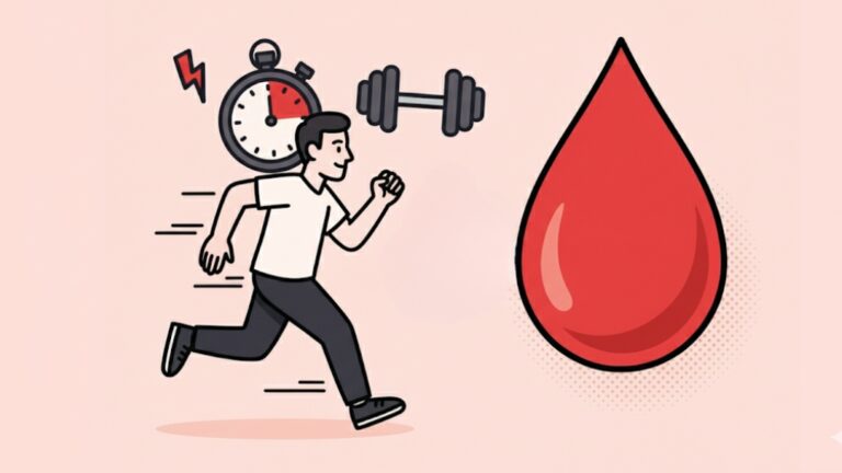 Czy aktywność fizyczna przed oddaniem krwi jest wskazana?
