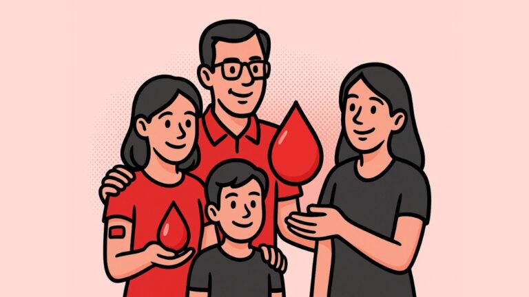 Oddawanie krwi jako wspólna aktywność z rodziną i przyjaciółmi