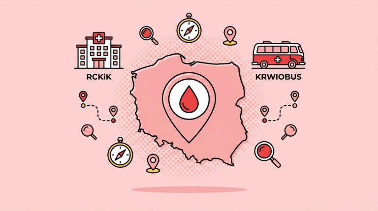 Gdzie można oddać krew? Mapa punktów RCKiK i akcji mobilnych w Polsce