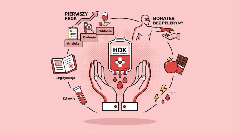 Jak zostać honorowym dawcą krwi? Kompletny przewodnik Bohatera bez Peleryny