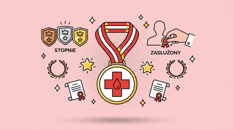 Zasłużony Honorowy Dawca Krwi — jak zdobyć odznakę i jakie daje przywileje?