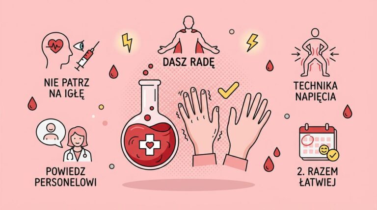 Jak pokonać strach przed oddaniem krwi? Porady dla nerwowych dawców