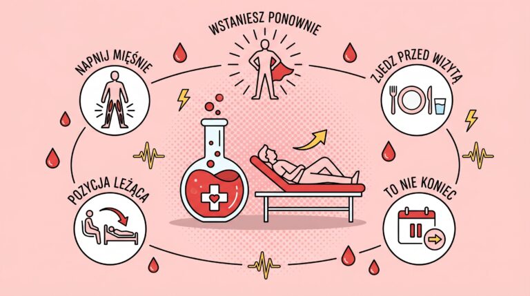 Omdlenie podczas oddawania krwi – dlaczego się zdarza i jak mu zapobiec?