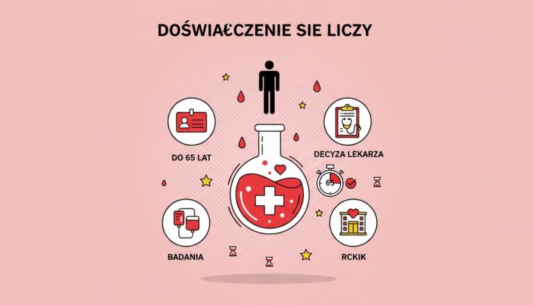 Czy seniorzy mogą oddawać krew? Wiek a możliwość donacji