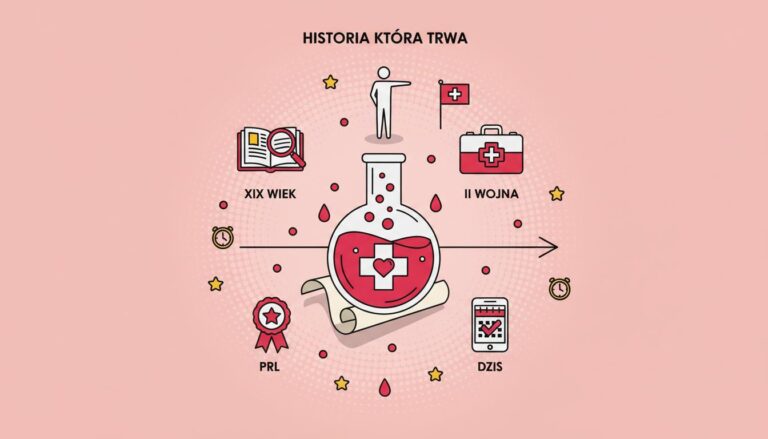 Historia krwiodawstwa w Polsce – od pionierów do milionów dawców